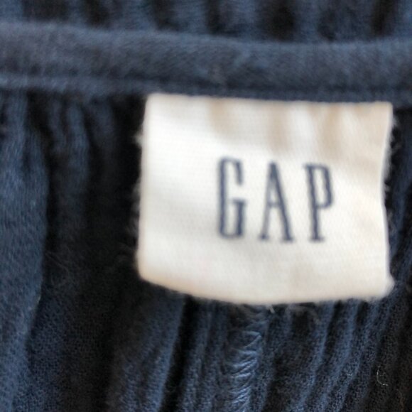 Gap Navy Cotton Halter Jumpsuit - Picture 5 of 7